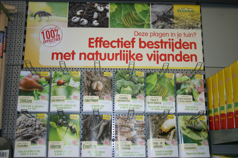 bestrijdingsmiddelen insecten tuincentrum roden