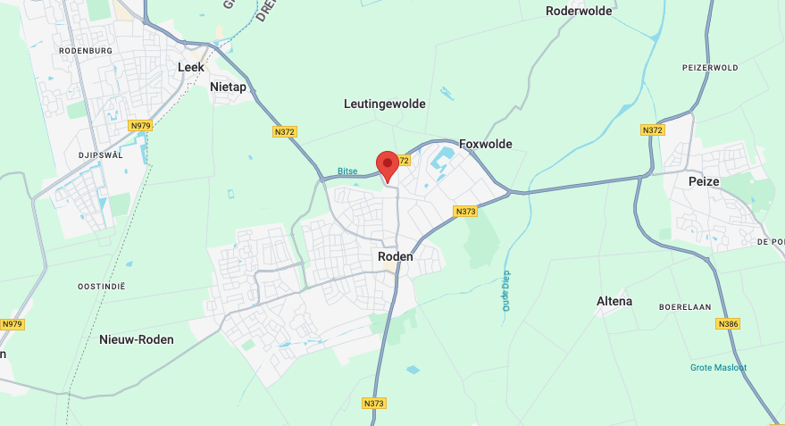 Locatie Tuincentrum Roden